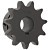 No. 40 - 1/2" Pitch - Single - Bored to Size Sprocket
